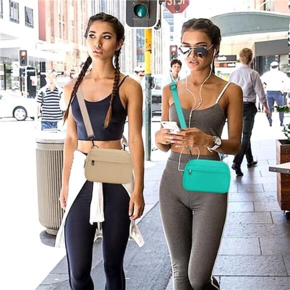 New Small Crossbody Bags for Women Belt Bag Fanny Pack with Adjustable Strap - Picture 2 of 6